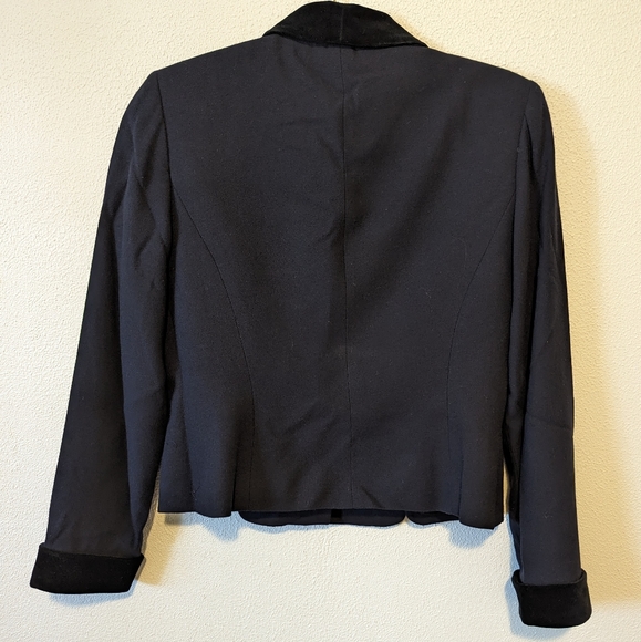 Vintage Velvet Jacket - Picture 3 of 4